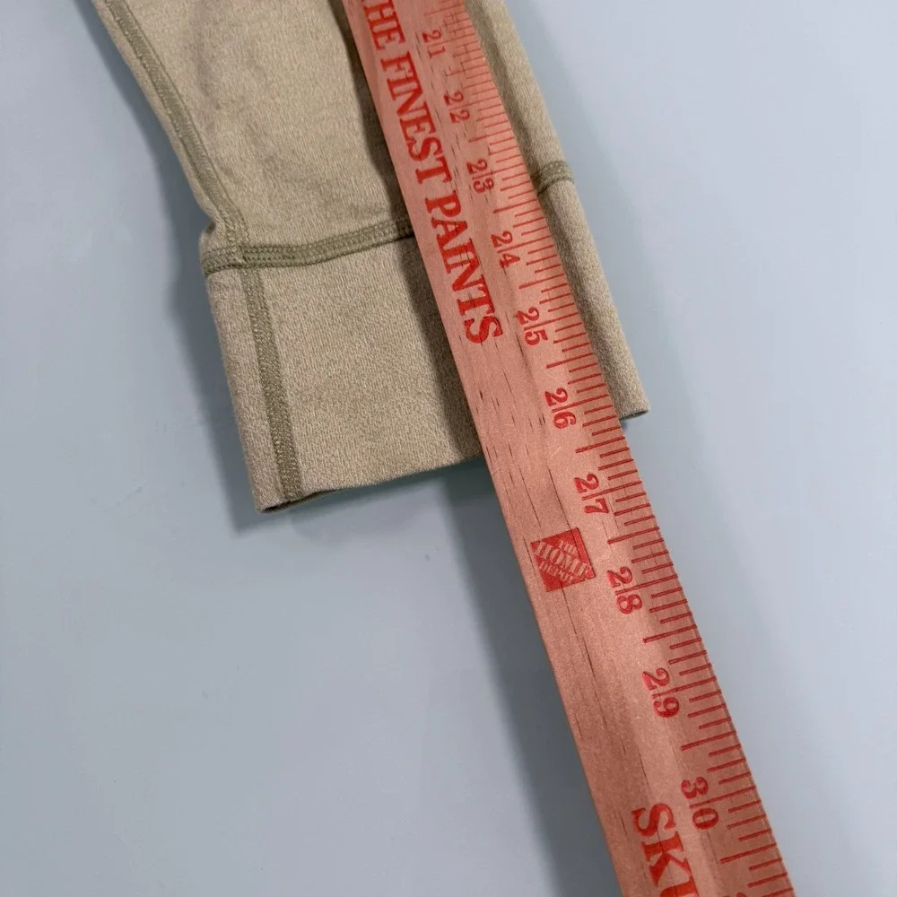 VTG The North Face Beige Cotton Blend Mens 3 Button Henley - Large